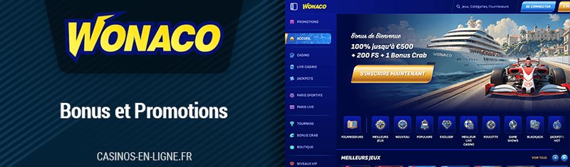 Wonaco Casino Deutschland: Die besten Slots und Boni für deutsche Spieler in Germany